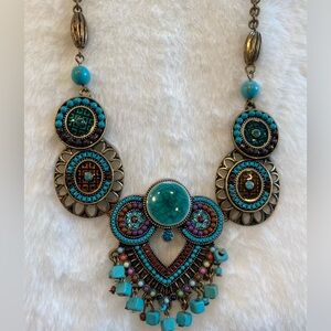 VINTAGE Y2K TURQUOISE NECKLACE